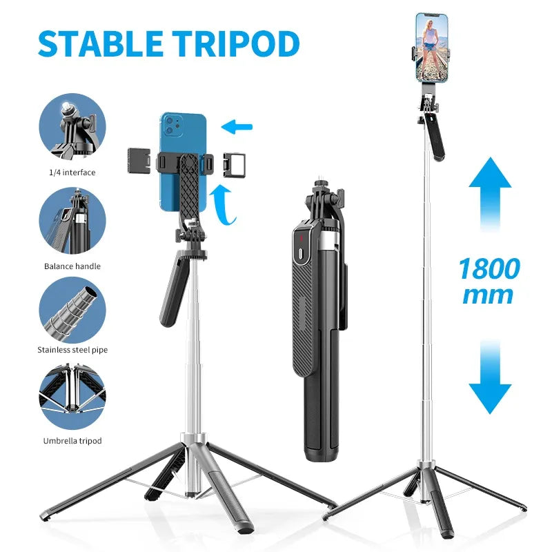Wireless Selfie Stick Tripod