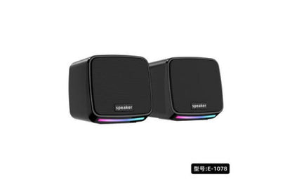 USB Wired Mini Digital Speaker For PC Laptop Desktop - E-1078 - DW